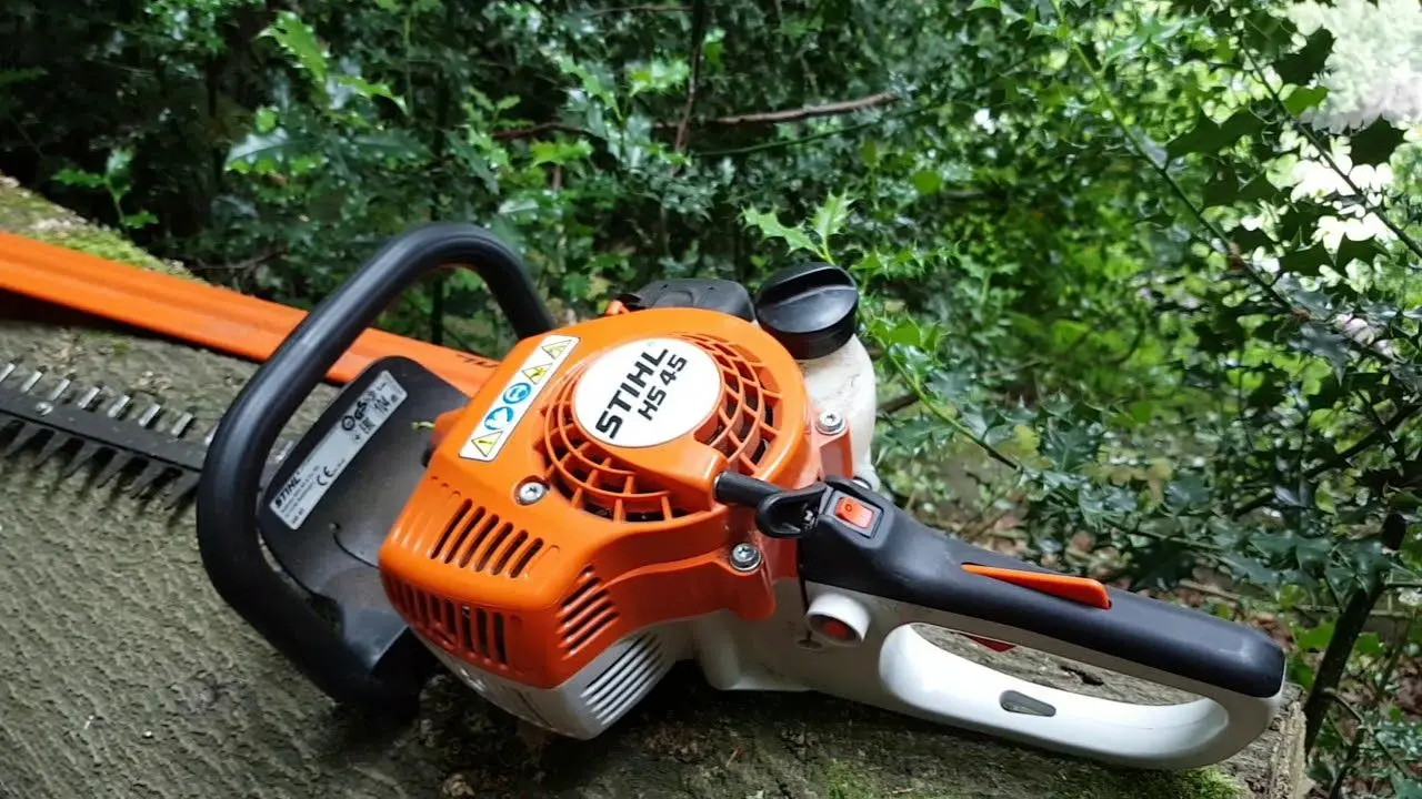 Электрический кусторез Stihl HS45 (Orange/Black) - 4