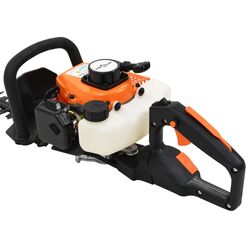 Masina de taiat gard viu pe benzina VidaXL 144010 (Orange/Black) Thumb