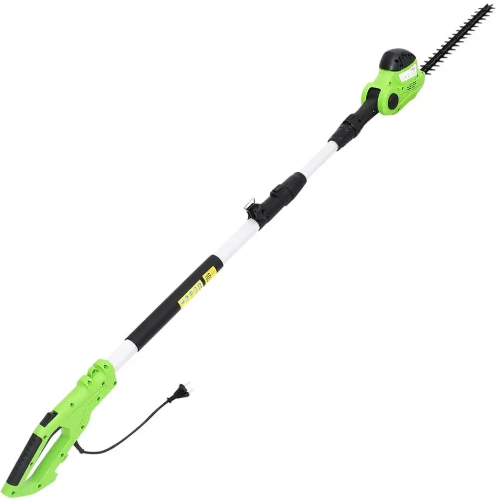Ferestrau-foarfece electrica de taiat gard viu VidaXL 149205 (Green/Black)