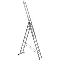 Scara aluminiu tripla Alumet H3 5312 3x12