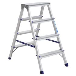 Scară pliantă din aluminiu cu doua parti Alumet AD7204