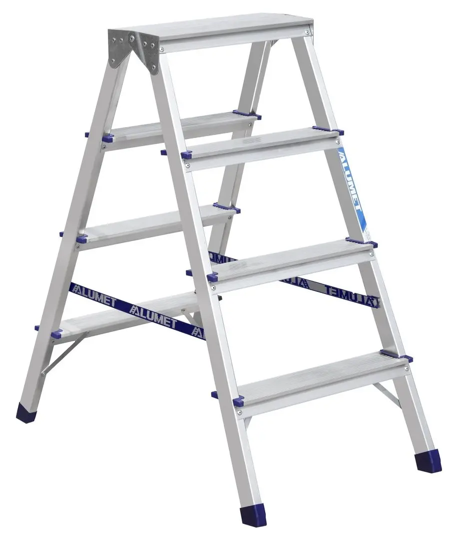 Scară pliantă din aluminiu cu doua parti Alumet AD7204