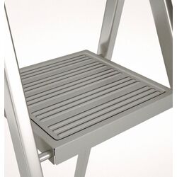 Стремянка алюминиевая односторонняя Alve Eurostyl Hobby 1918 (Silver/Yellow) Thumb