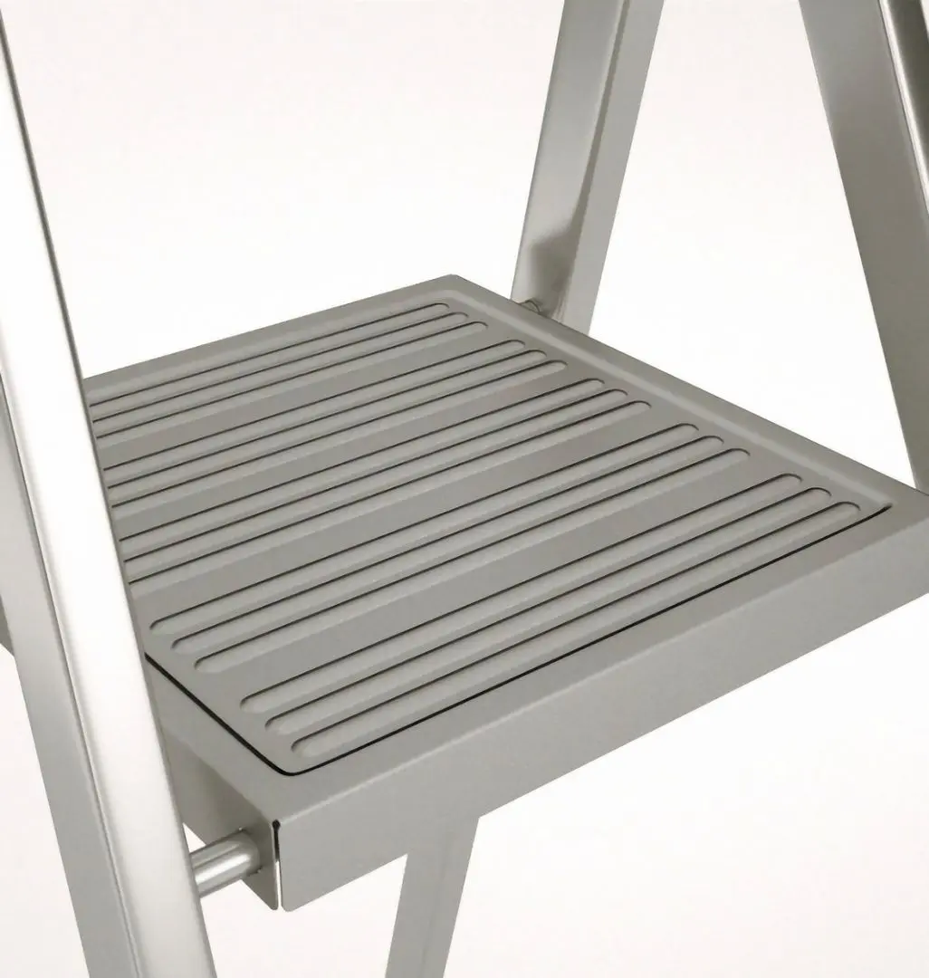 Стремянка алюминиевая односторонняя Alve Eurostyl Hobby 1918 (Silver/Yellow)