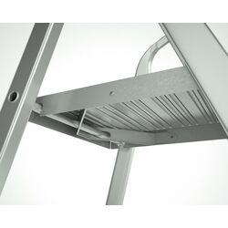 Стремянка алюминиевая односторонняя Alve Eurostyl Hobby 1918 (Silver/Yellow) Thumb