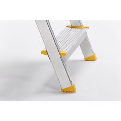 Стремянка алюминиевая односторонняя Alve Eurostyl Hobby 1918 (Silver/Yellow) Thumb