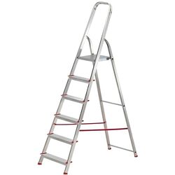 Стремянка алюминиевая односторонняя Alve Eurostyl Hobby 251025 Thumb