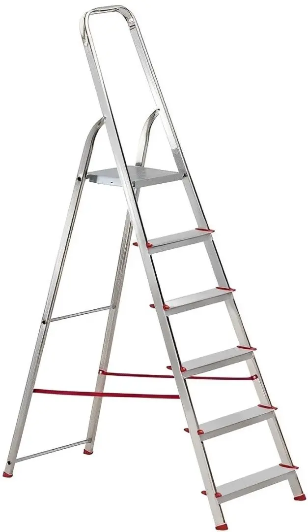 Стремянка алюминиевая односторонняя Alve Eurostyl Hobby 251025