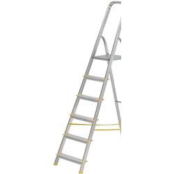 Стремянка алюминиевая односторонняя Alve Eurostyl Hobby 251123 Thumb