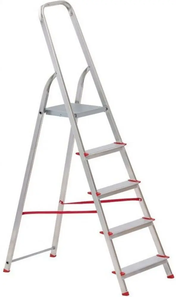 Стремянка алюминиевая односторонняя Alve Eurostyl Hobby 2915