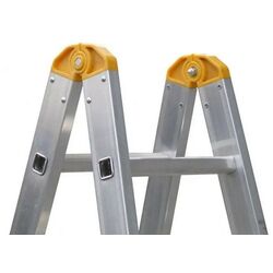 Scara din aluminiu dubla Alve Forte Profi Plus 8905 2x5 (Silver) Thumb