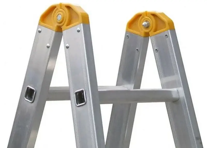 Scara din aluminiu dubla Alve Forte Profi Plus 8905 2x5 (Silver)