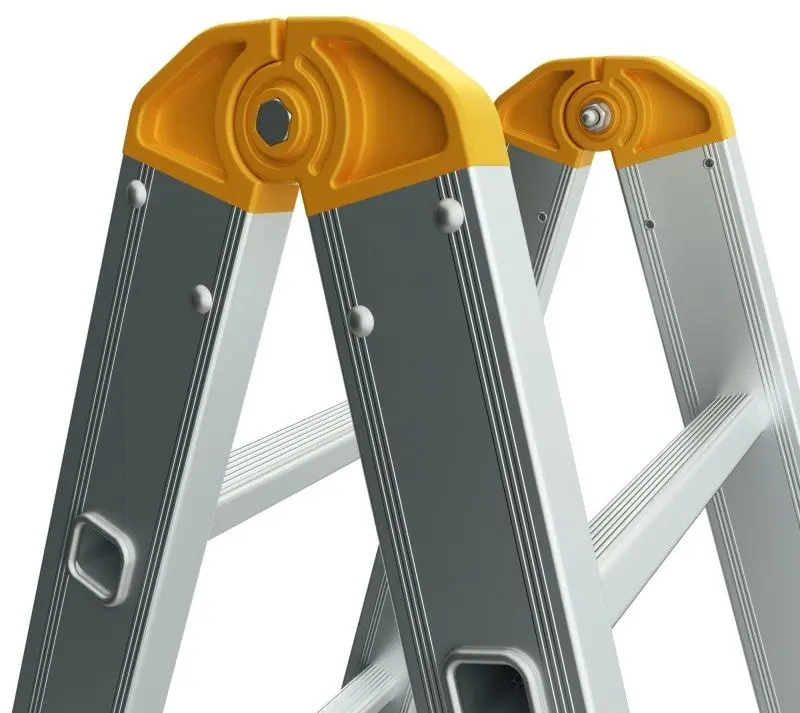 Scara din aluminiu dubla Alve Profi Plus 8909 2x9 (Silver)