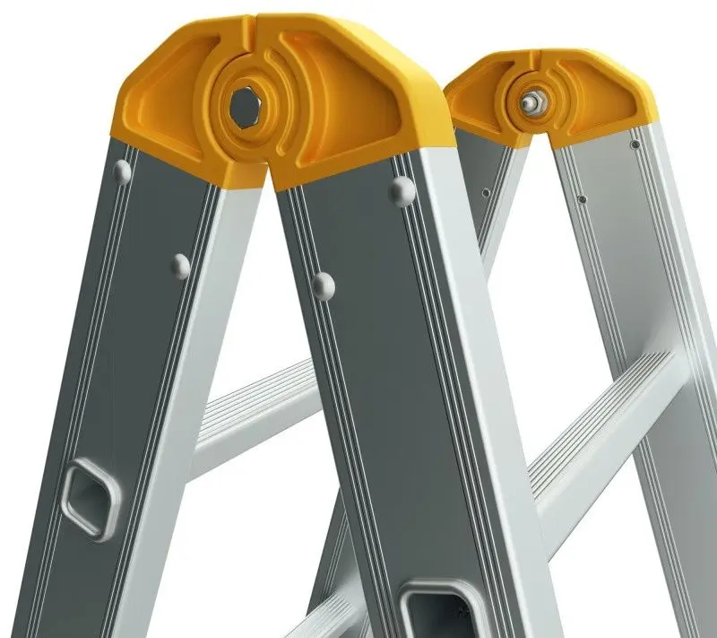 Двухсекционная алюминиевая лестница Alve Profi Plus 8910 2x10 (Silver)