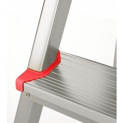 Scara din aluminiu unilaterala Alve Eurostyl Hobby 2913 (Silver/Red) Thumb