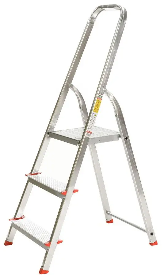 Scara din aluminiu unilaterala Alve Eurostyl Hobby 2913 (Silver/Red)