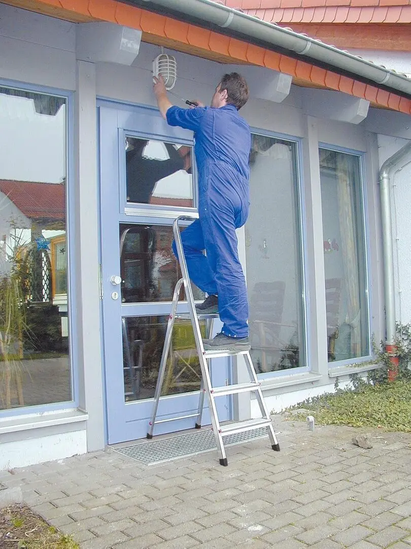 Scara din aluminiu unilaterala Bau Welt 44951