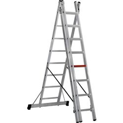 Scara din aluminiu cu trei sectii Bau Welt 44960 Thumb