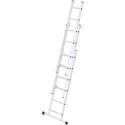 Scara din aluminiu cu trei sectii Bau Welt 44960