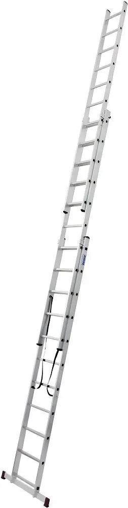 Scara din aluminiu cu trei sectii Bau Welt 44963