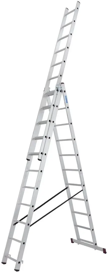 Scara din aluminiu cu trei sectii Bau Welt 44963