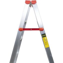 Стремянка алюминиевая двухсторонняя Bau Welt 44896 Thumb