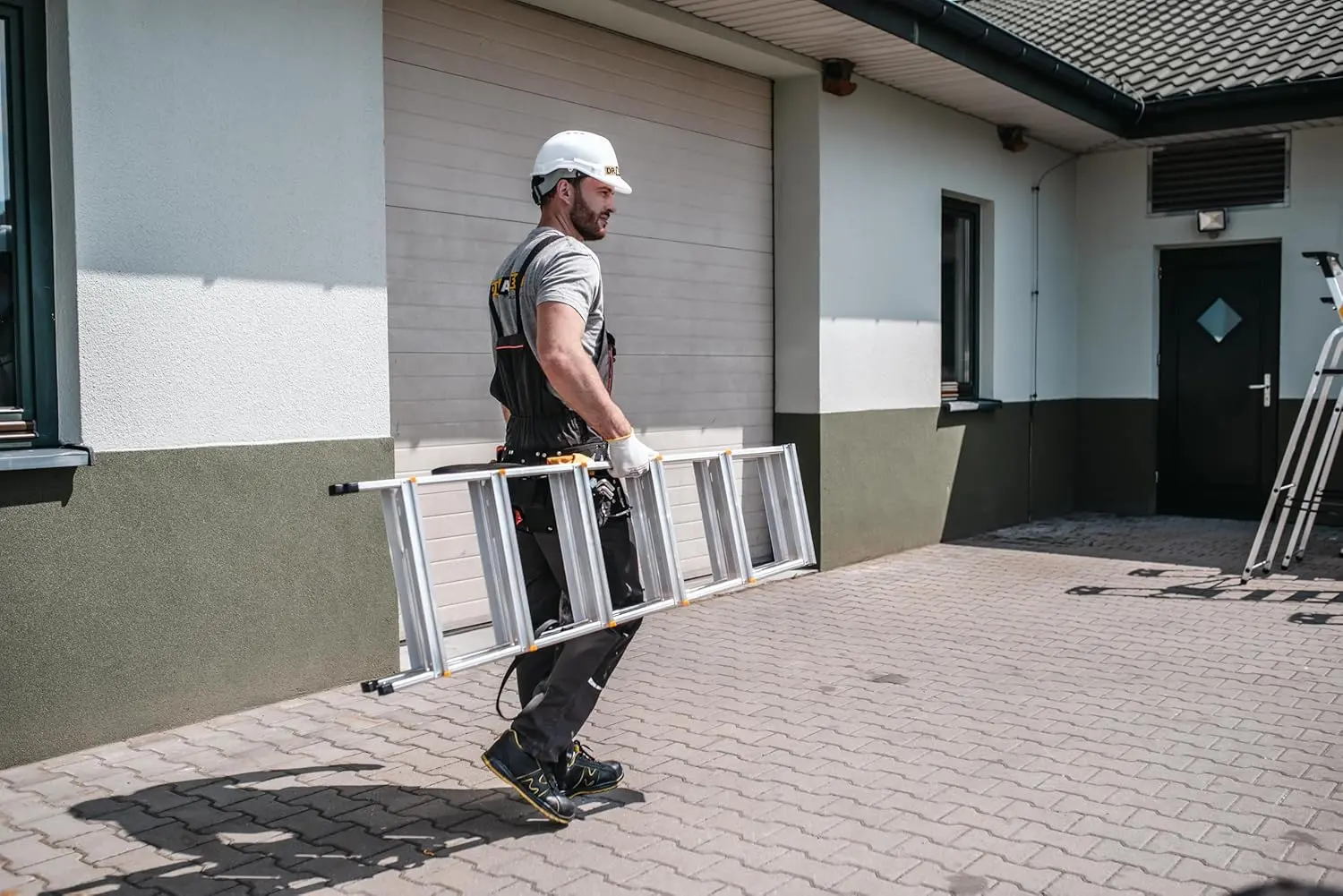 Scara din aluminiu bilaterala Bau Welt 44950