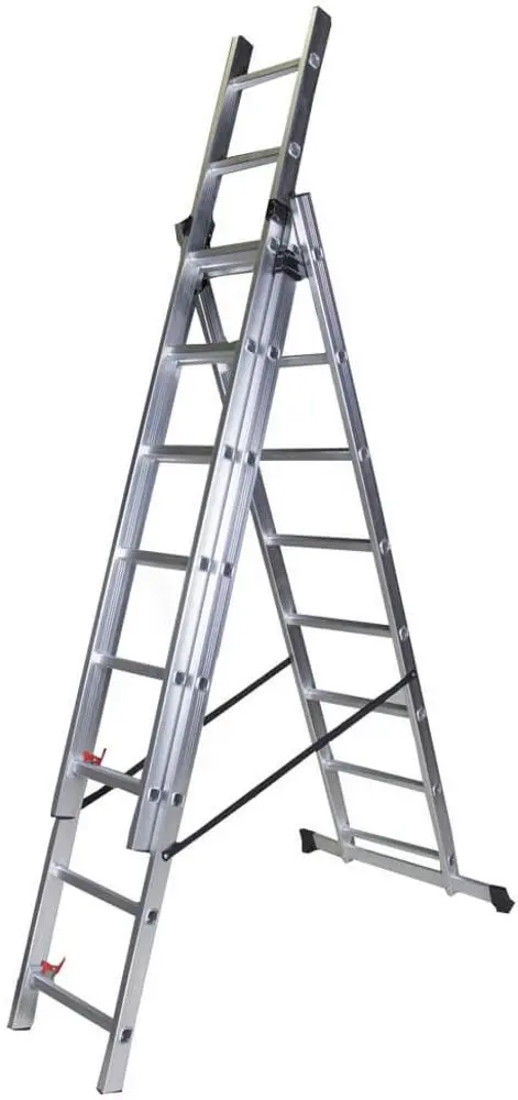 Scara din aluminiu tripla Bisonte STR308