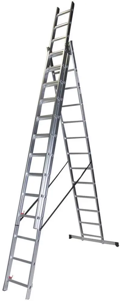 Scara din aluminiu tripla Bisonte STR313