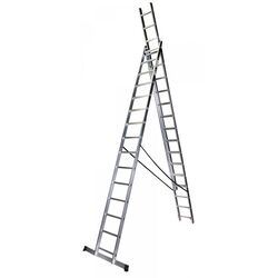 Scara din aluminiu tripla Bisonte STR315