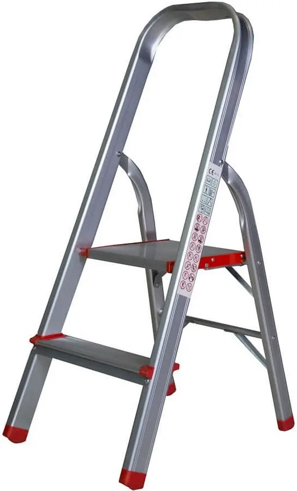 Стремянка алюминиевая Bisonte STR0102