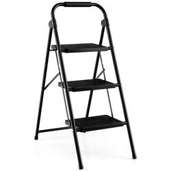 Стремянка Costway TJ10007DK (Black) Thumb