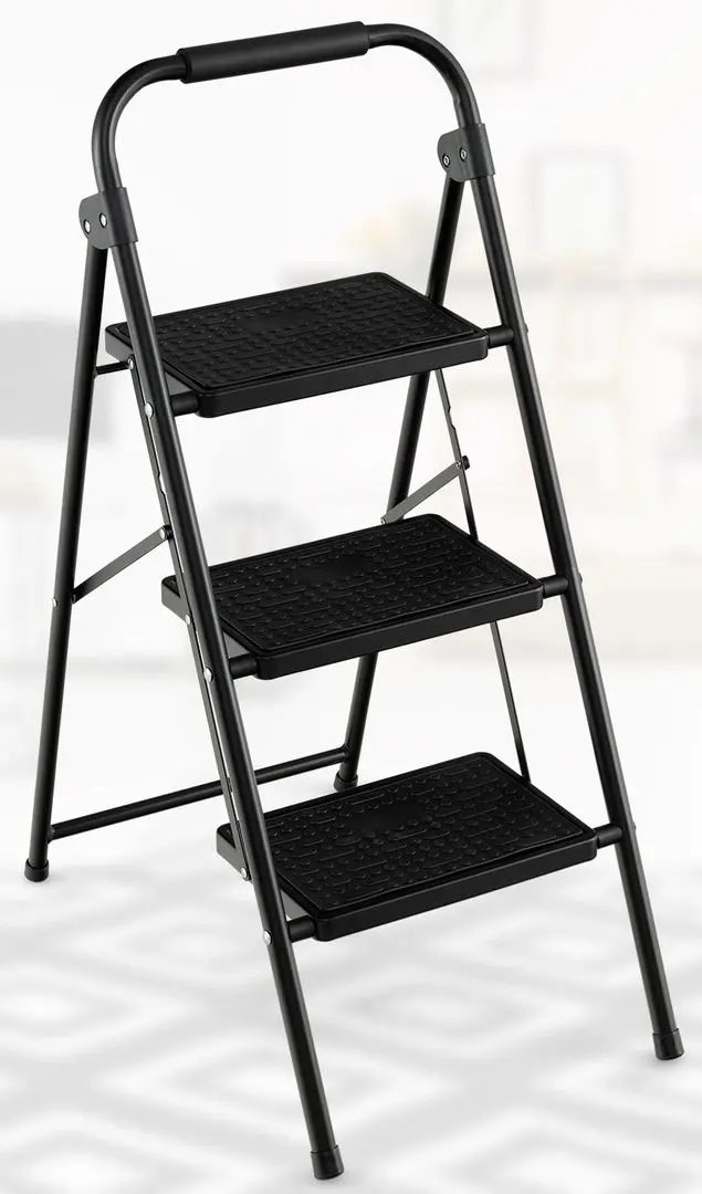 Стремянка Costway TJ10007DK (Black) - 3