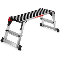 Стремянка металлическая Costway TL35288 (Silver/Black) Thumb