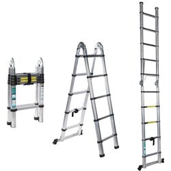 Scara plianta din aluminiu dubla Detoolz DZ-C246 Thumb