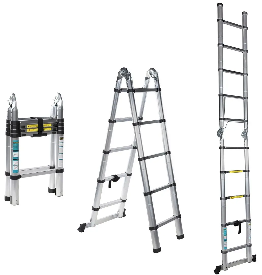 Scara plianta din aluminiu dubla Detoolz DZ-C246 - 5