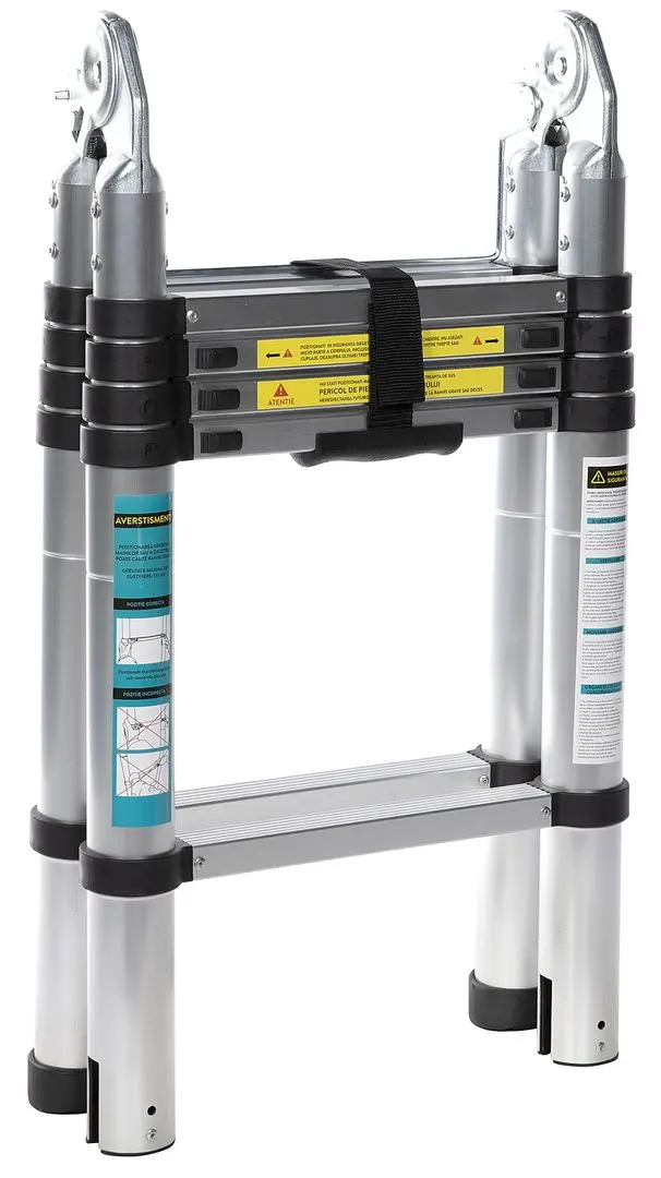 Scara plianta din aluminiu dubla Detoolz DZ-C246