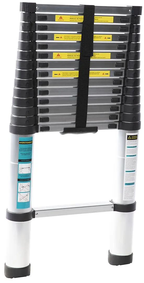 Телескопическая лестница Detoolz DZ-C245 4.4м