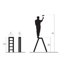 Scara din aluminiu Drabest DR125ALDD-3 (Grey) Thumb