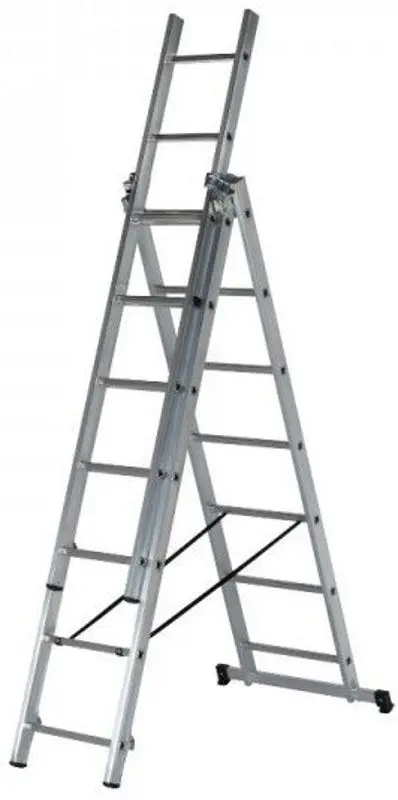 Лестница алюминиевая трехсекционная Elkop VHR TK 3х7