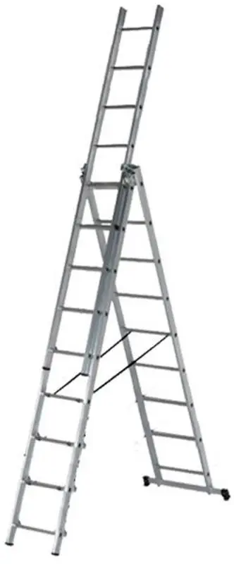 Scara din aluminiu cu trei sectii Elkop VHR TK 3х9