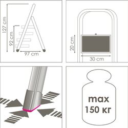Стремянка Eurogold Supermaxx 4 (2124) Thumb