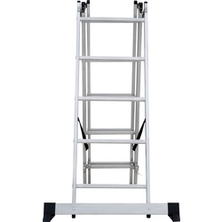 Лестница алюминиевая трехсекционна Evotools 647638 3x10 Thumb