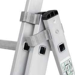 Scara din aluminiu cu trei sectiuni Evotools 647638 3x7 Thumb