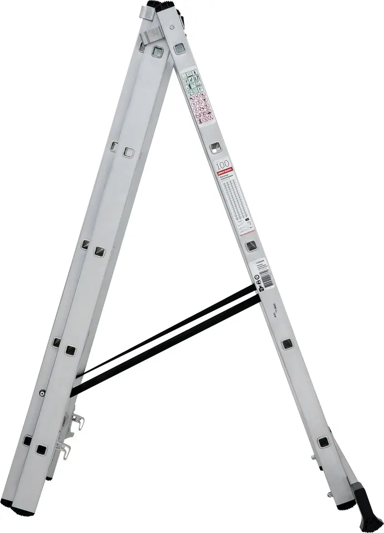 Scara din aluminiu cu trei sectiuni Evotools 647638 3x7