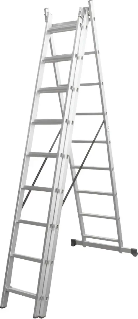 Scara din aluminiu cu trei sectiuni Evotools 647647 3x11