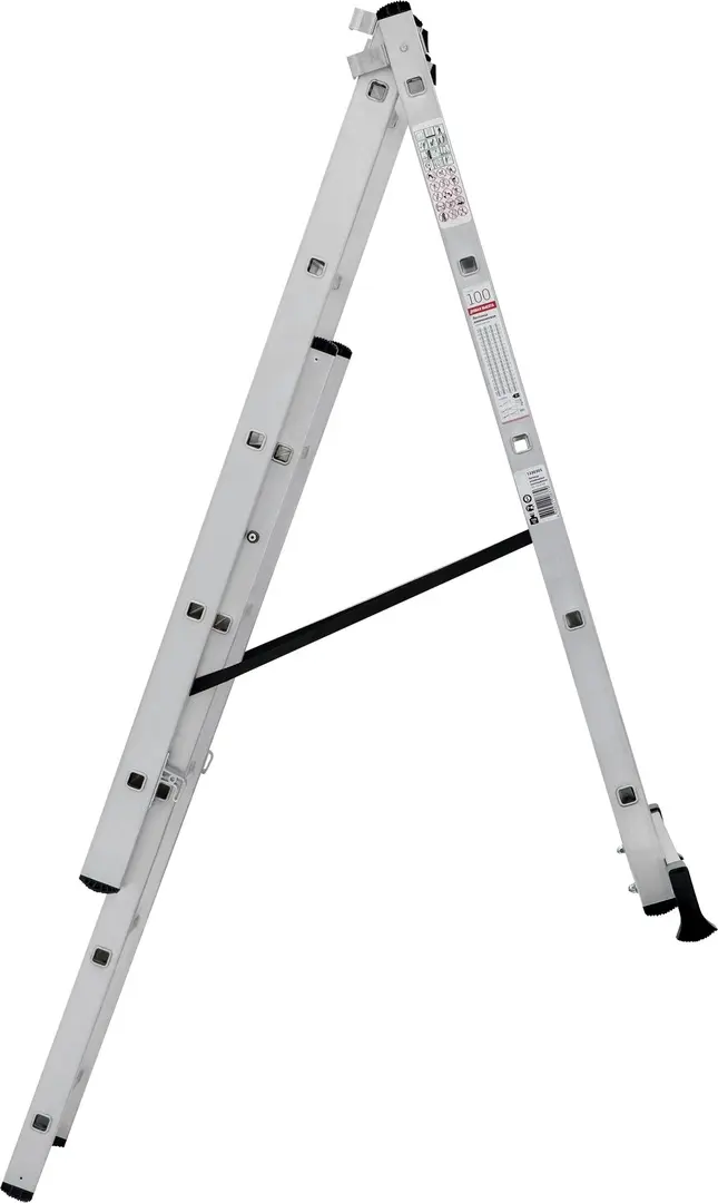 Scara din aluminiu cu trei sectiuni Evotools 679835 3x8