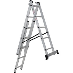 Scara din aluminiu cu trei sectiuni Evotools 679835 3x8 Thumb