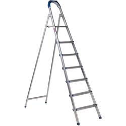Стремянка металлическая Evotools 647630 1x7 (Grey)