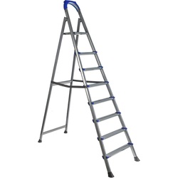 Стремянка металлическая Evotools 647631 1x8 (Grey)